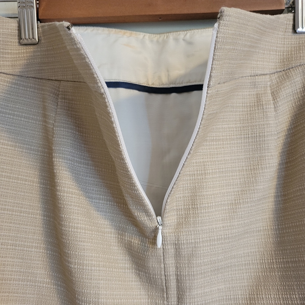 J Crew Khaki Cotton Skirt - Picture 7 of 10